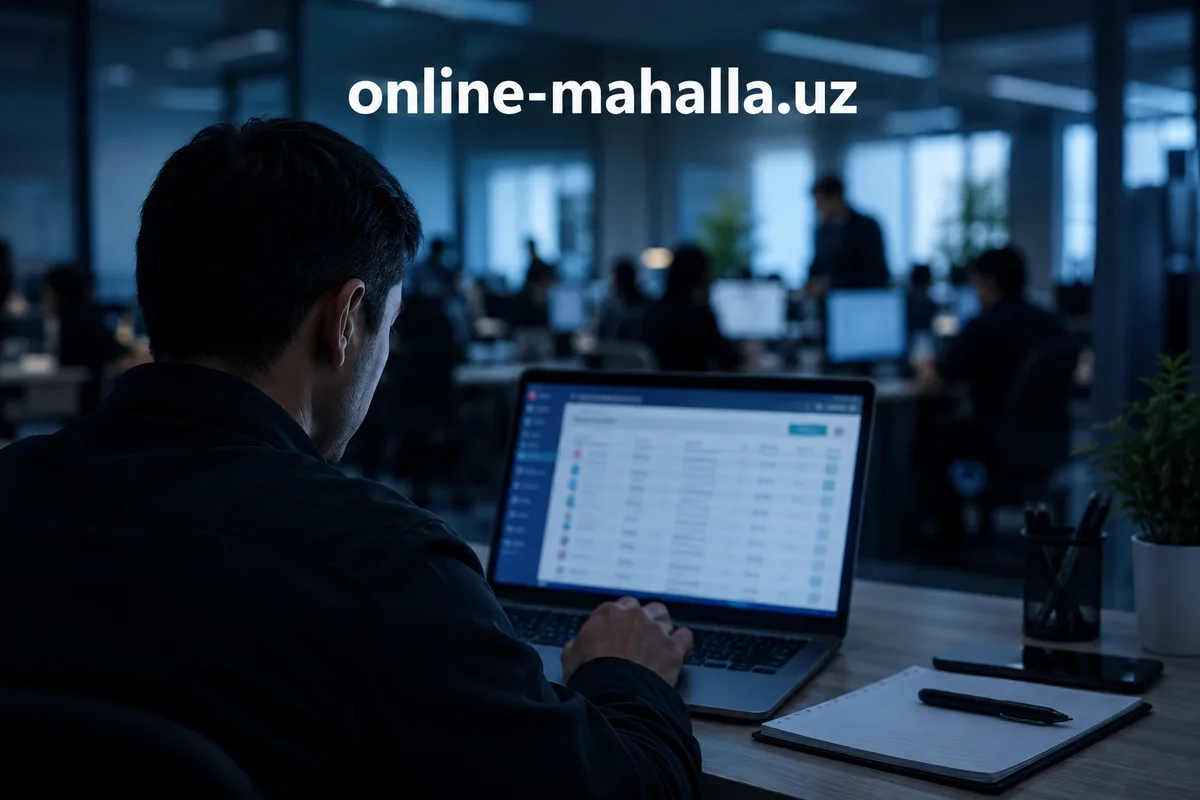 Online Mahalla (online-mahalla.uz) — shaxsiy kabinet, tizimga kirish